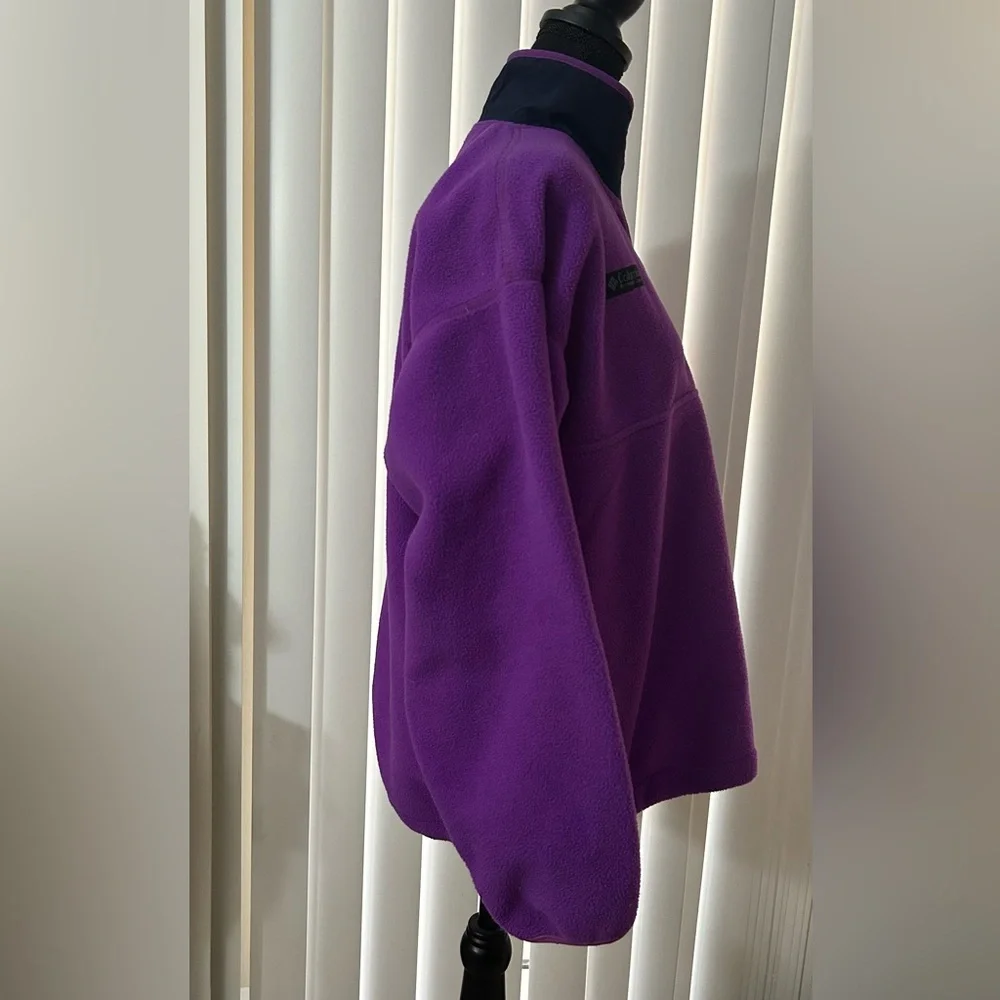 Vintage Columbia Quarter Snap Fleece Jacket - Picture 4 of 7